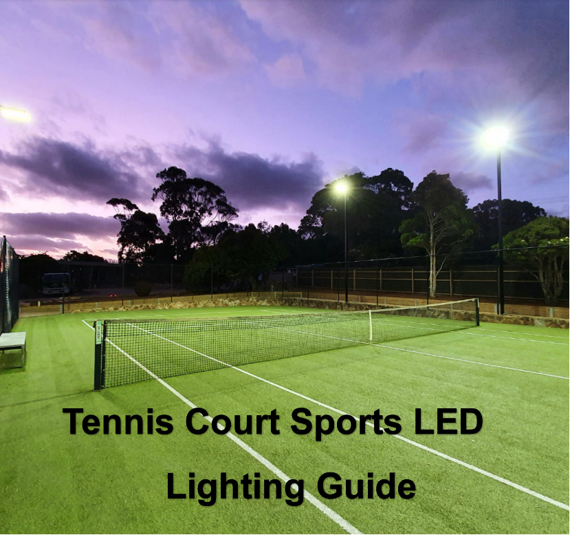 Tennis Court Sports LED Lighting Design Guideline