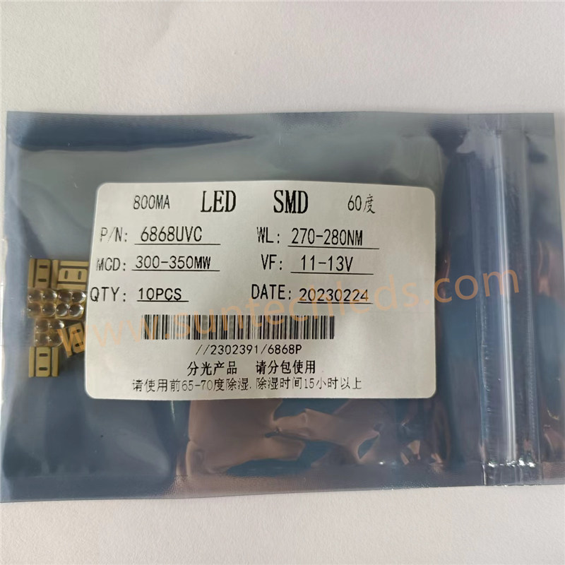 LED chip bag package