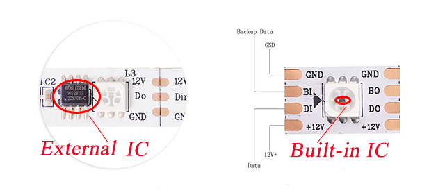 external ic vs built-in ic