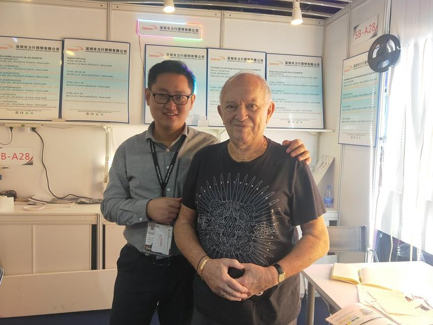 HK lighting exhibition 7 Suntech