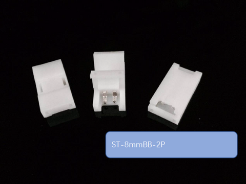 LED Strip Connector 2 Pin 8mm Width