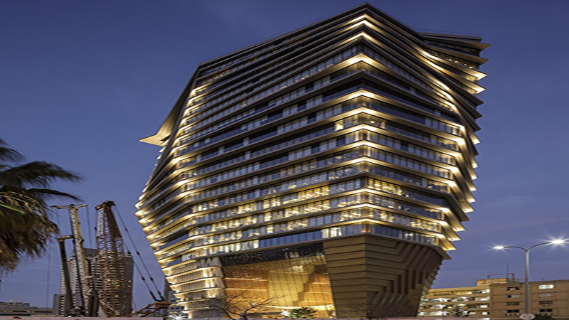 ToHA Office Building Facade Illumination