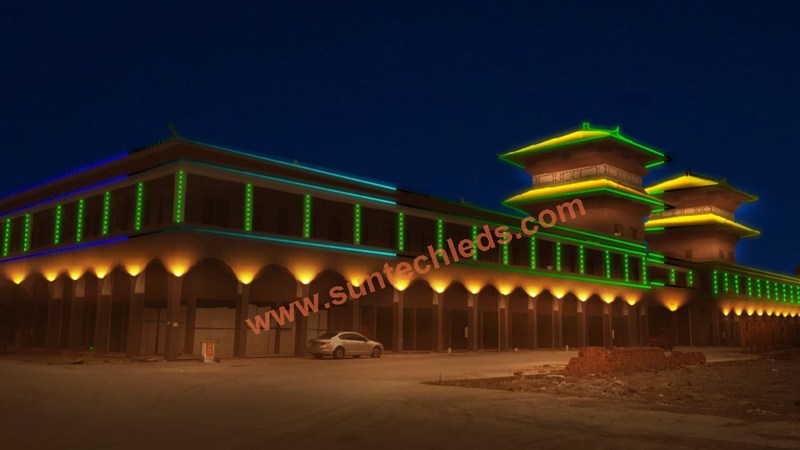 Tourist Attractions Lighting Design Project 