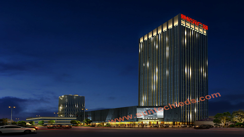 New Era Outdoor Media Facade Building Lighting