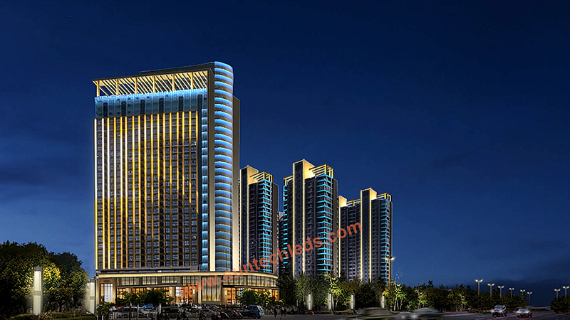 International Skyscraper Landmarks Lighting