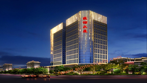 Yunbo Skyscrape Facade Lighting - China