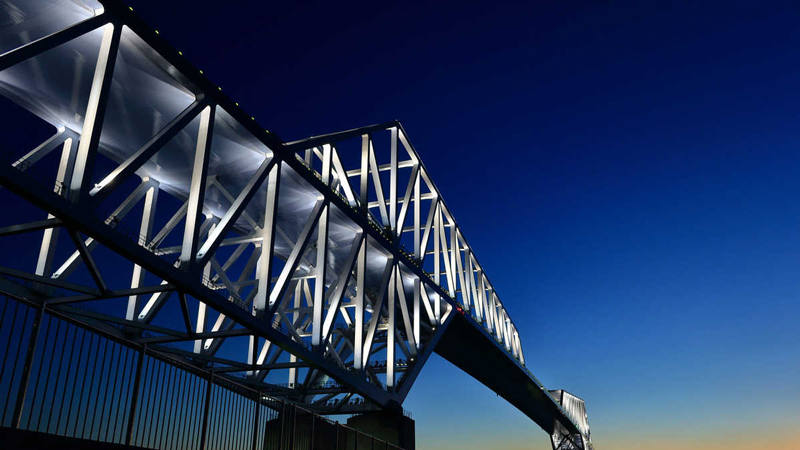 High Tech Led Bridge Lighting Design