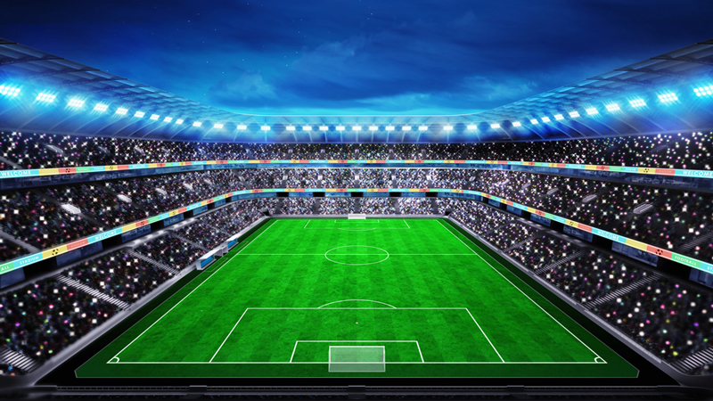 Sports Stadium& Tennis Court& Soccer Field Facade Lighting
