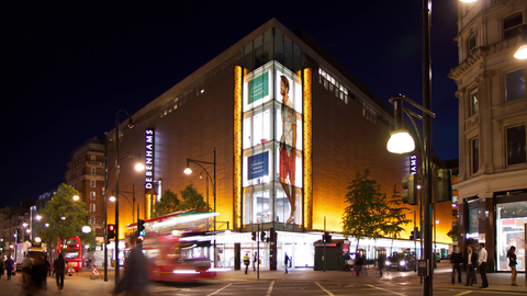 Oxford Street Architainment Lighting