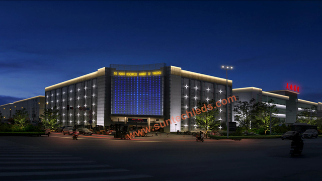 Commercial Architectural Facades Lighting