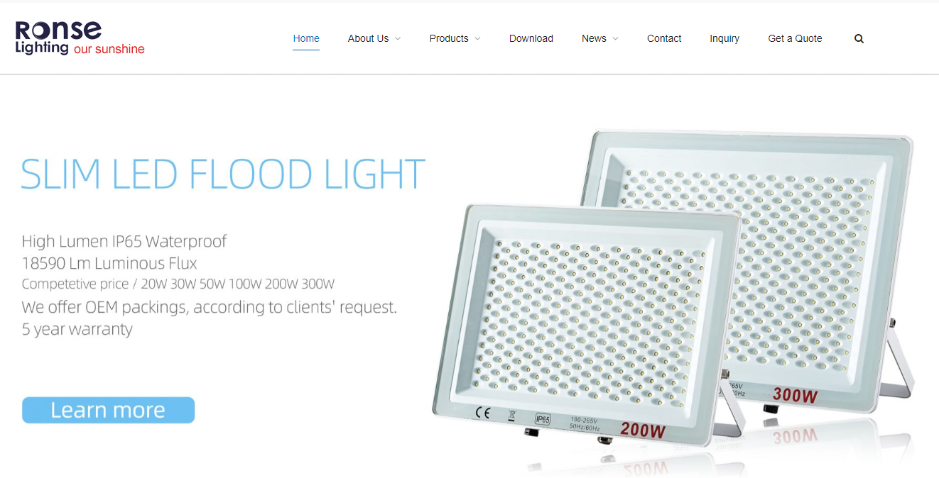 Foshan Ronse Lighting Technology Co., Ltd