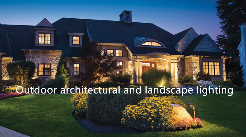 Outdoor architectural and landscape lighting