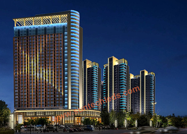 International Skyscraper Landmarks Lighting