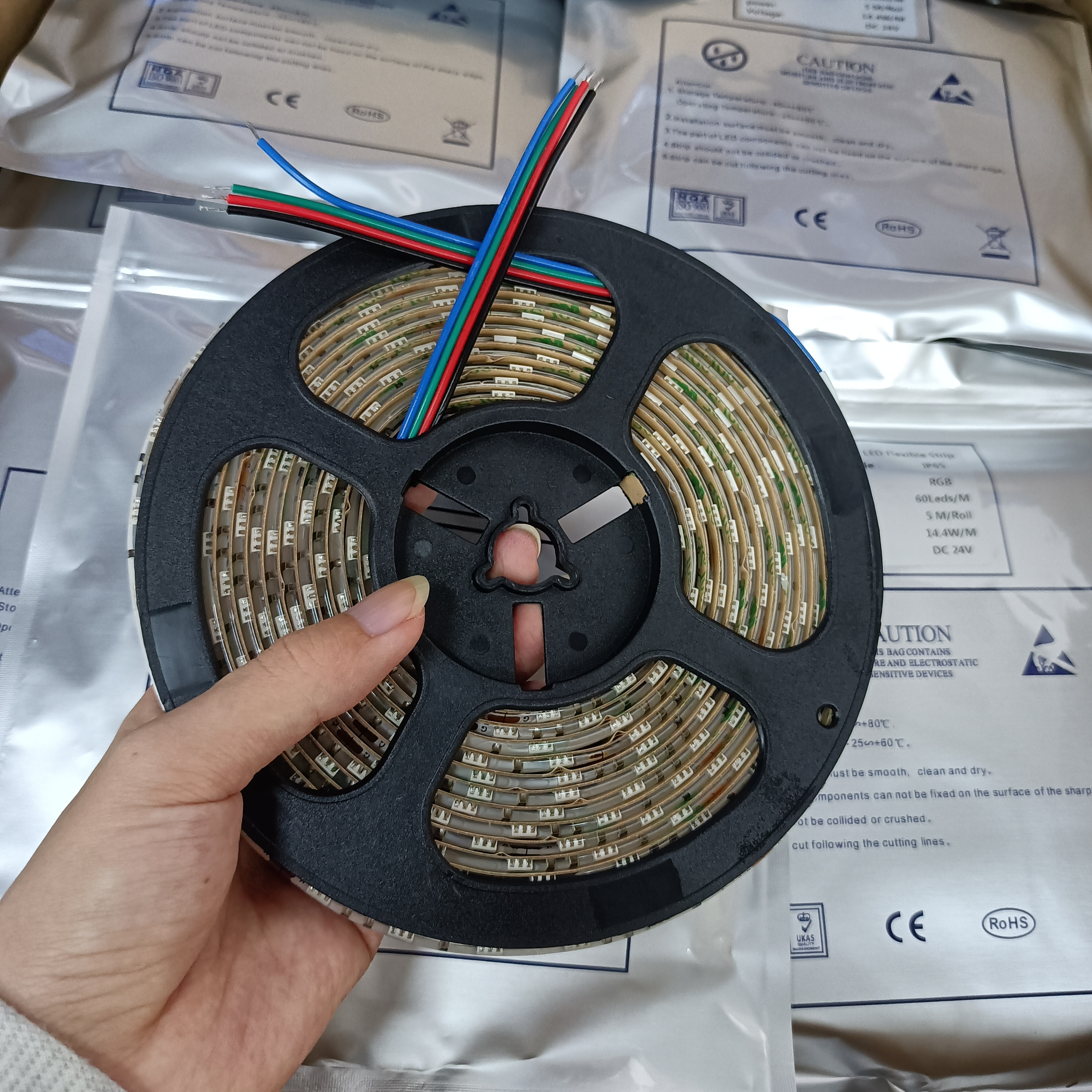 5050 RGB strip 5m roll