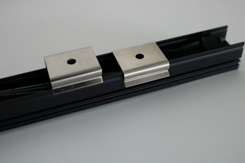 Installation of LED rigid bar