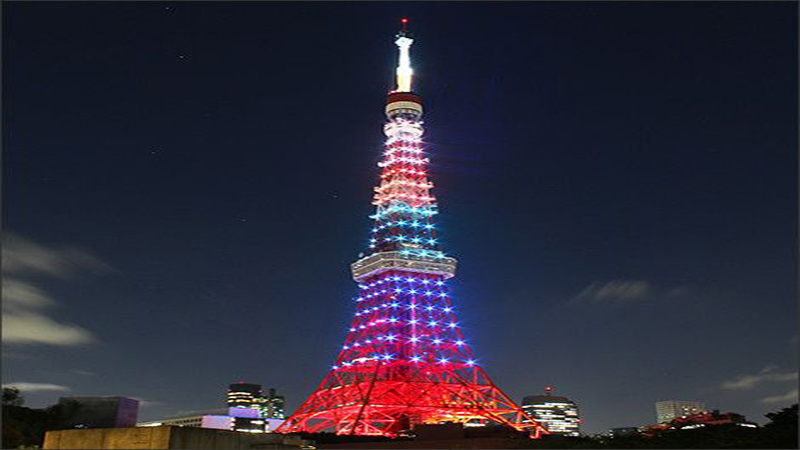 Tokyo Tower Facade Lighting 