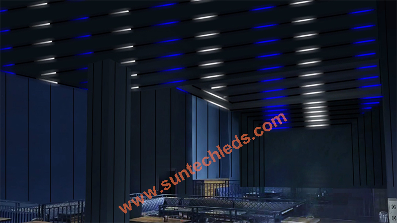 Interactive Bar Wall Dynamic RGBW Lighting Decoration