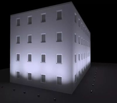 solid facade lighting