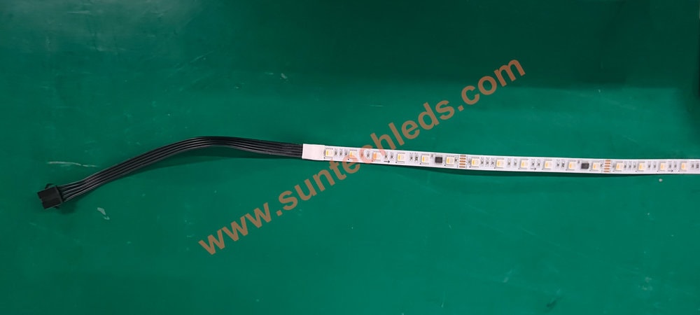 DMX UCS512 RGBW LED strip sent to Spain