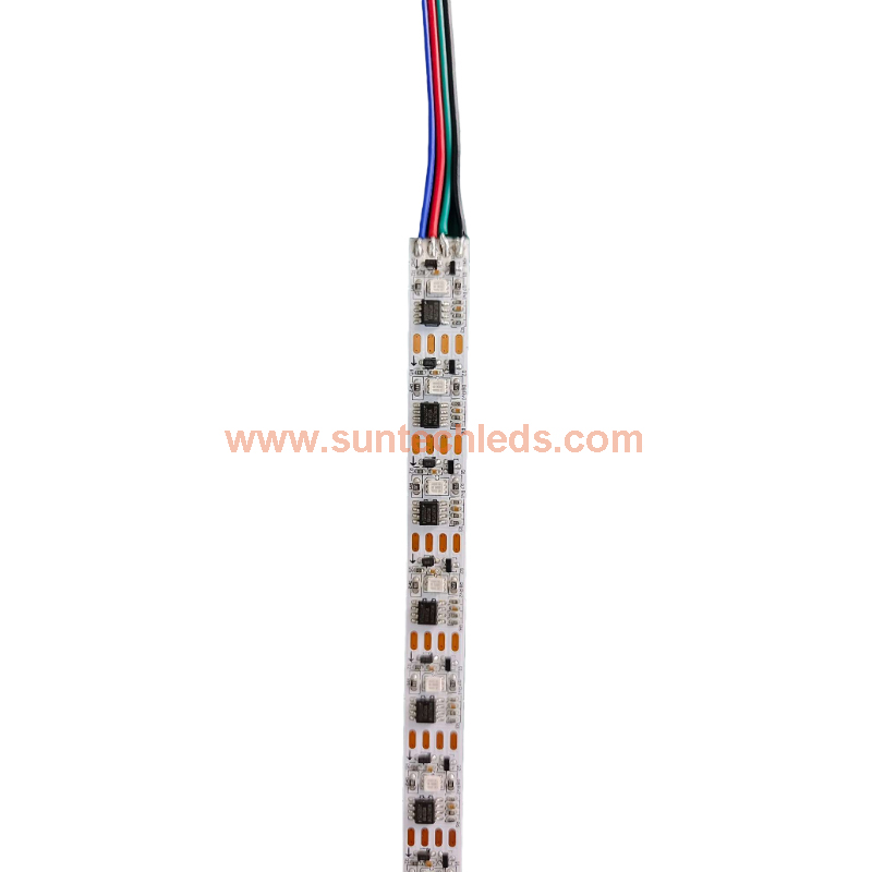 individually controlled RGB LED strip