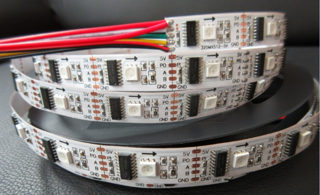DMX RGB Individually Controlled LED Strip