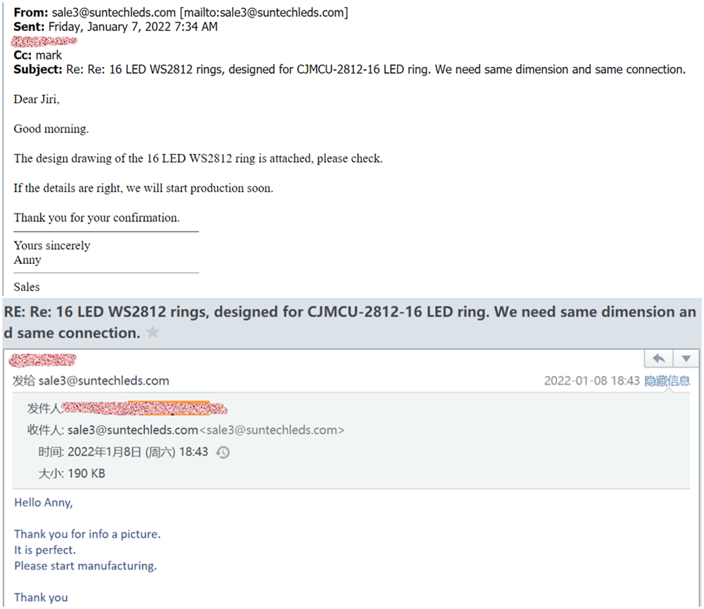 communicate with client