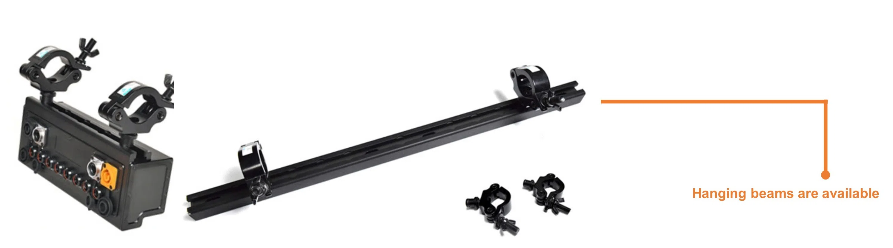 Mesh light hanging beam