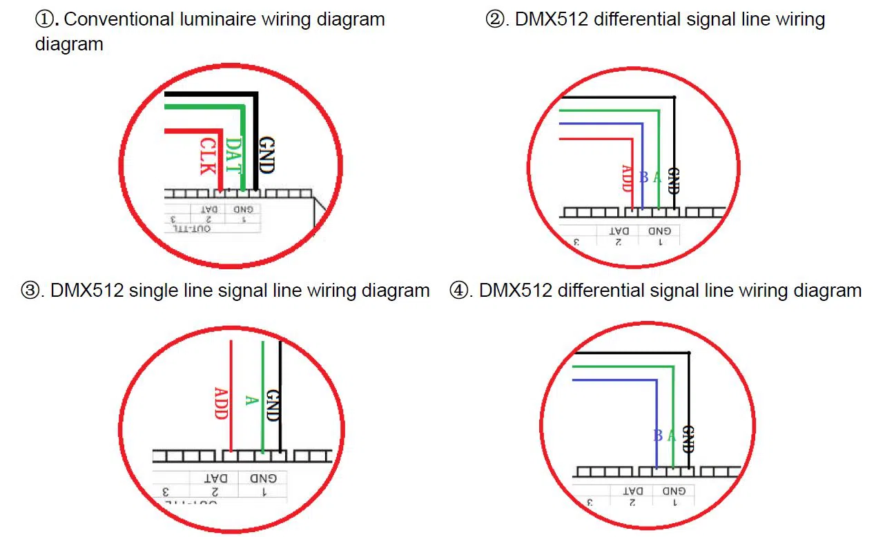 Controller signal output port wiring diagram