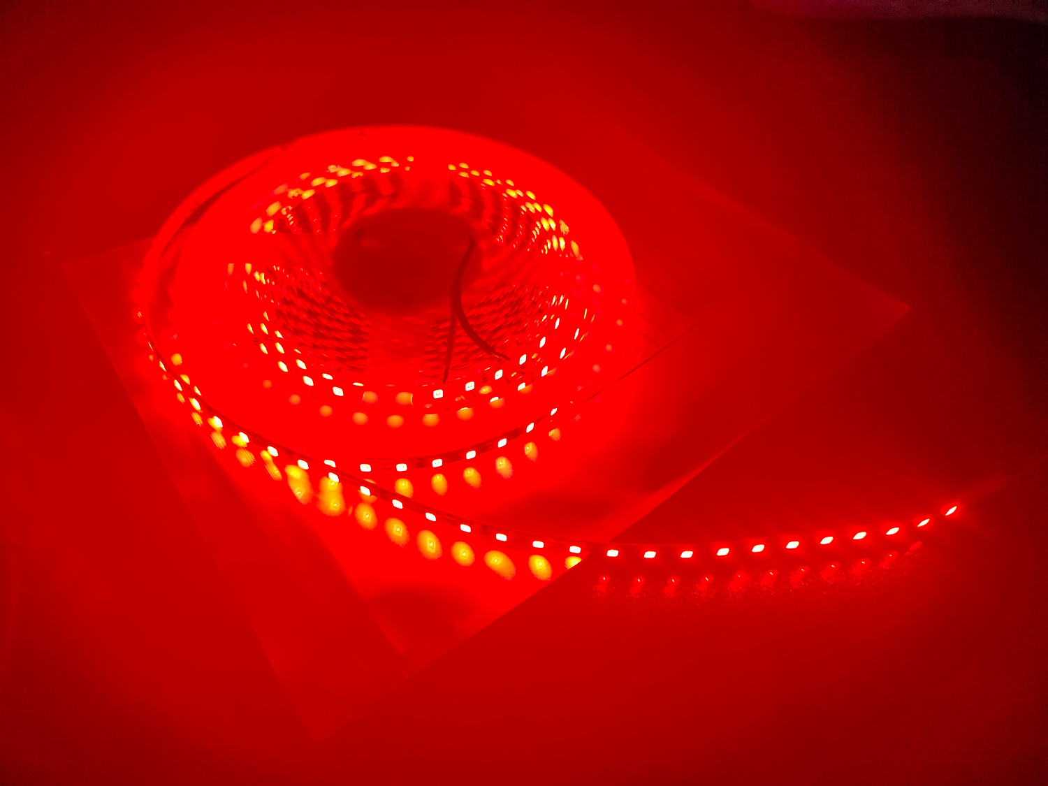 red 5mm width strip light led