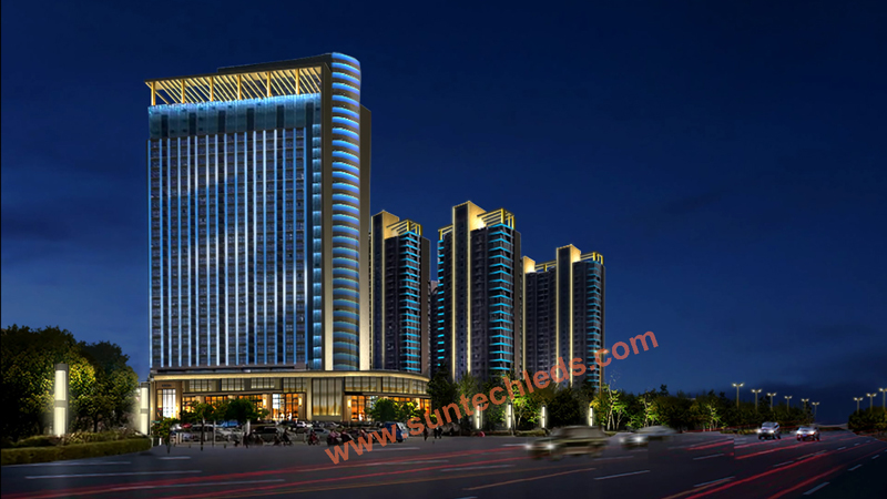 Core CBD Media Facade Building Lighting