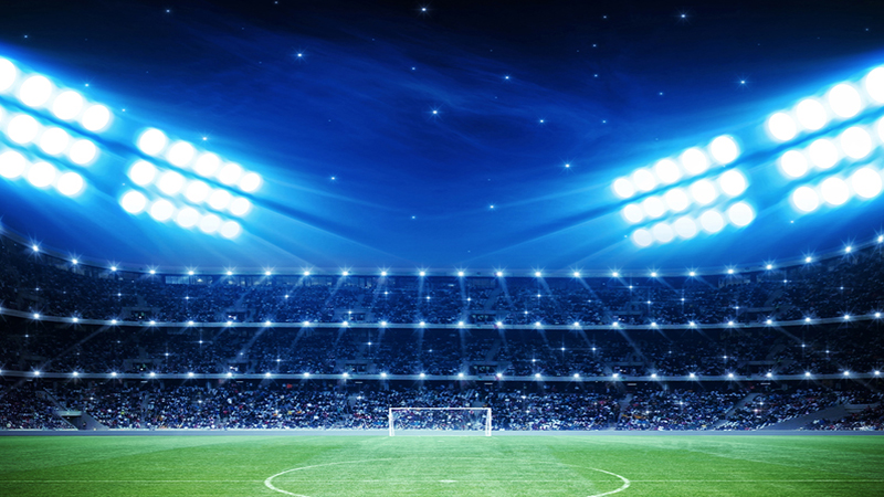 Sports Stadium& Tennis Court& Soccer Field Facade Lighting