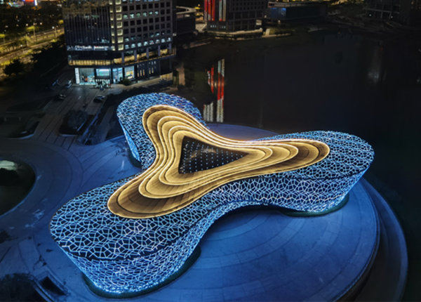 Outdoor Media Art & Design Facade Lighting