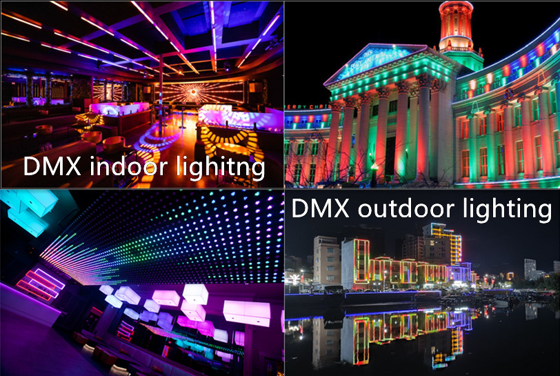 DMX LED lighting 