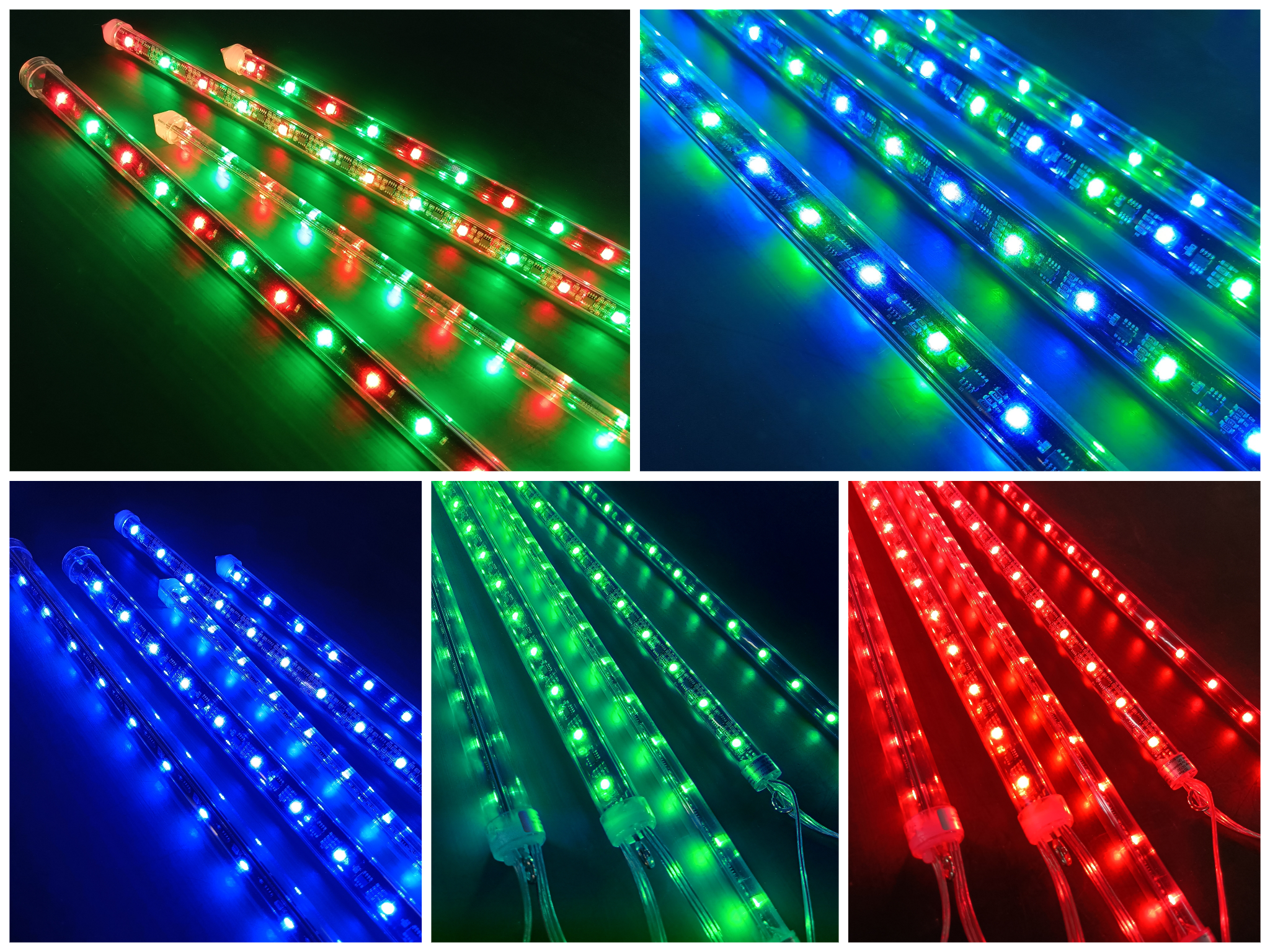 24v 3d led tube rgb rgbw
