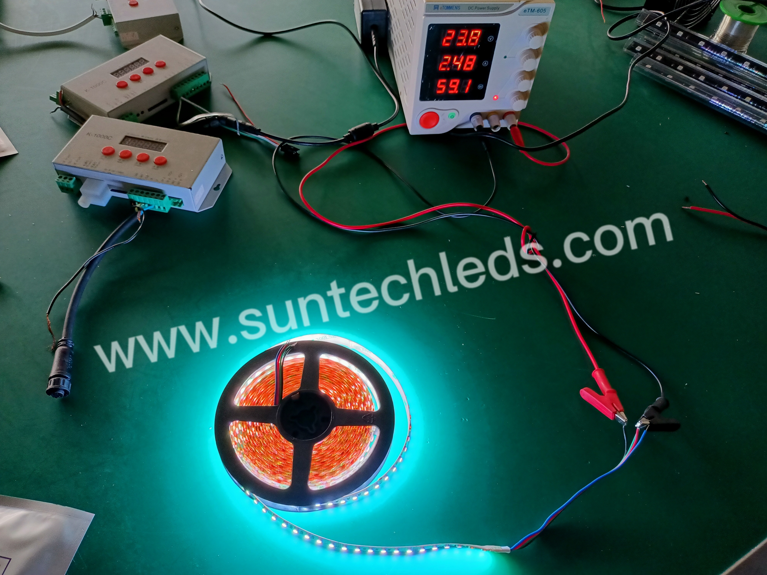 Blue led strip