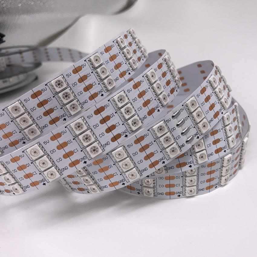 3 rows individually controlled pixel strip