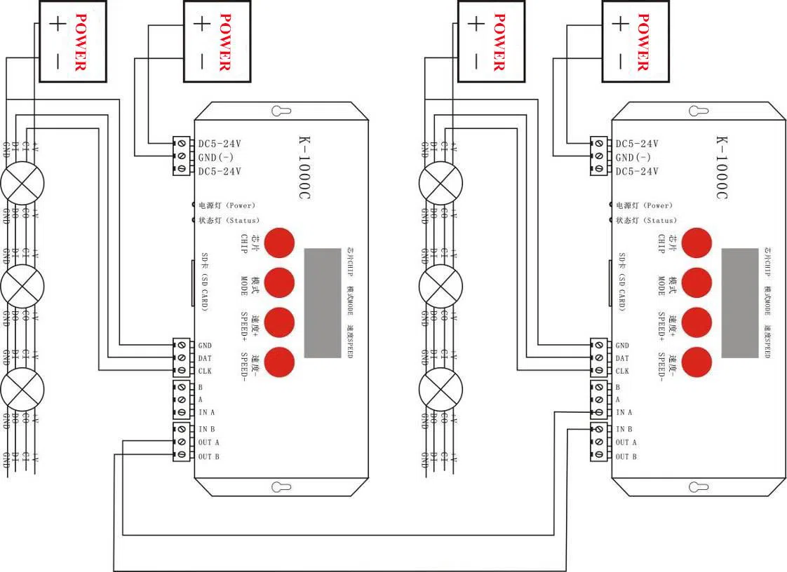 Conventional-IC-lamps-wiring