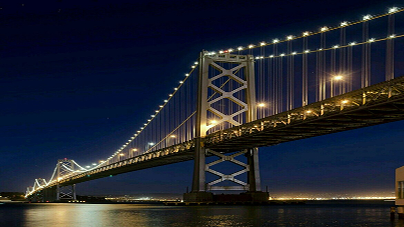 Bay Bridge Facade Lighting