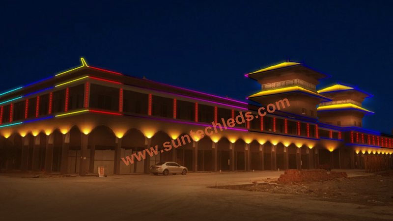 Tourist Attractions Lighting Design Project 