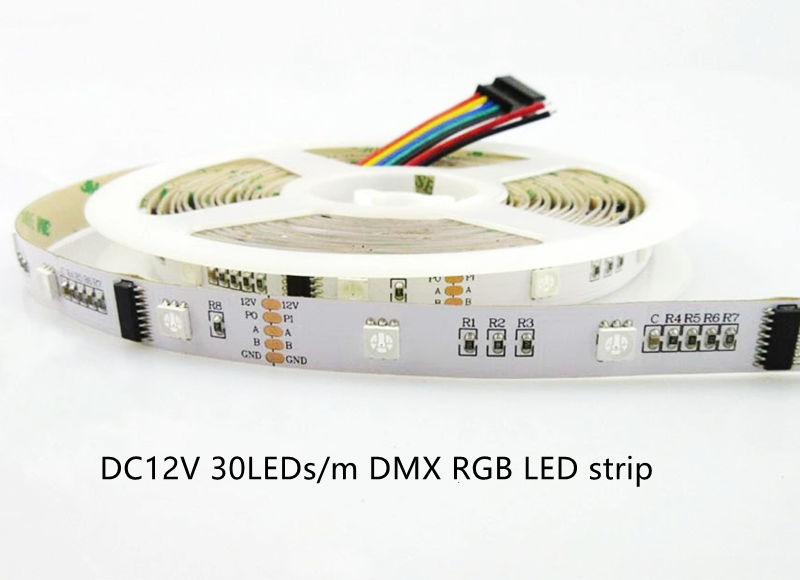 DMX RGB 30LEDs 12v
