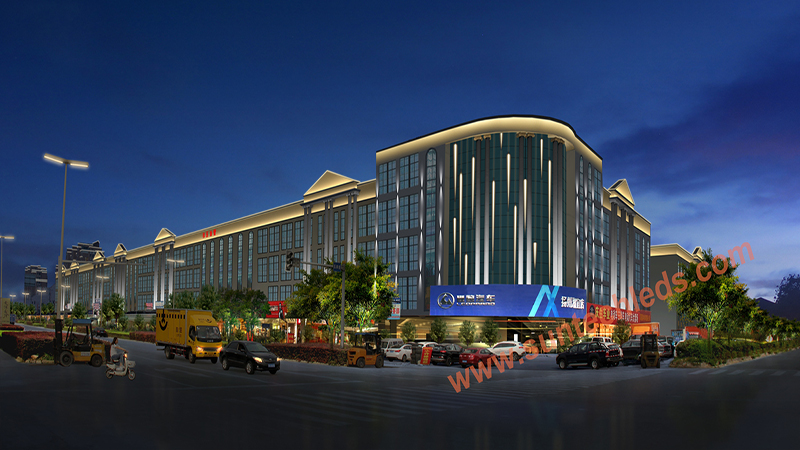 Huazhong Commercial Skyscraper Lighting