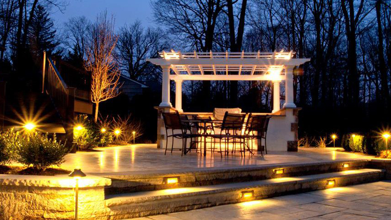 Outdoor Garden LED Path & Spread Landscape Lighting