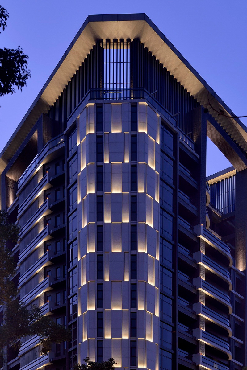 Hotel LED Exterior Flood Facade Lighting