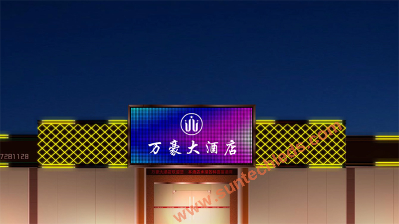Best Facade Electronic Advertising Screens Display