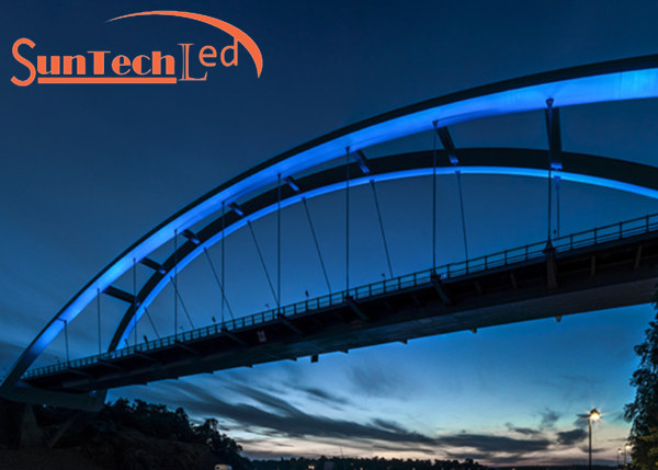 DMX System Best Exterior Facade Bridge Lighting