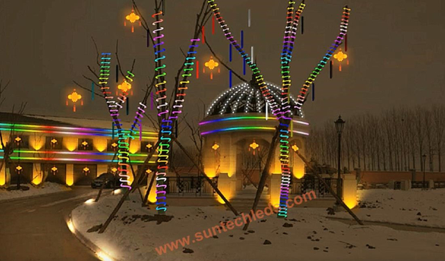 Holiday Season Professional Event Lighting