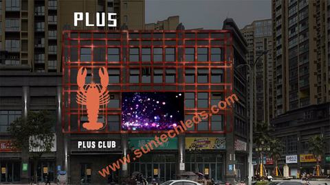 DMX Controlled High-end Restaurant Facade LED Lighting Design