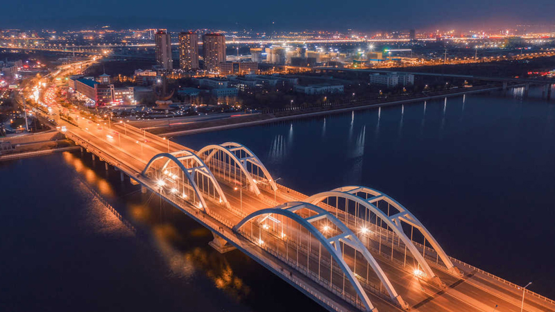 Highway Bridge Sign LED Lighting 