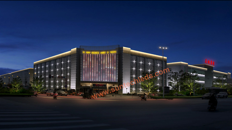 Commercial Architectural Facades Lighting