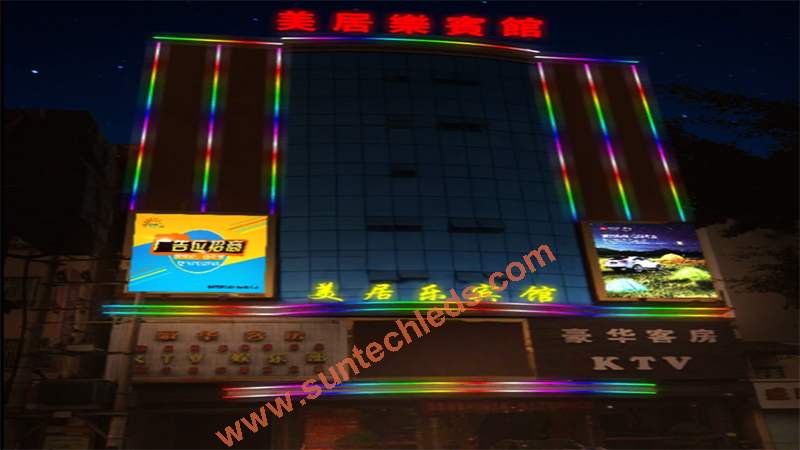 Most Money-saving Building Facade Lighting Ideas